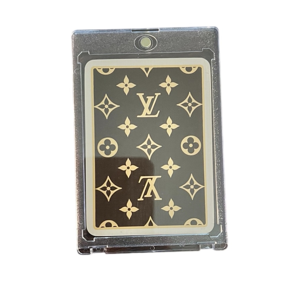 Louis Vuitton LUX Monogram (joker) Playing Card with Hard Plastic Case